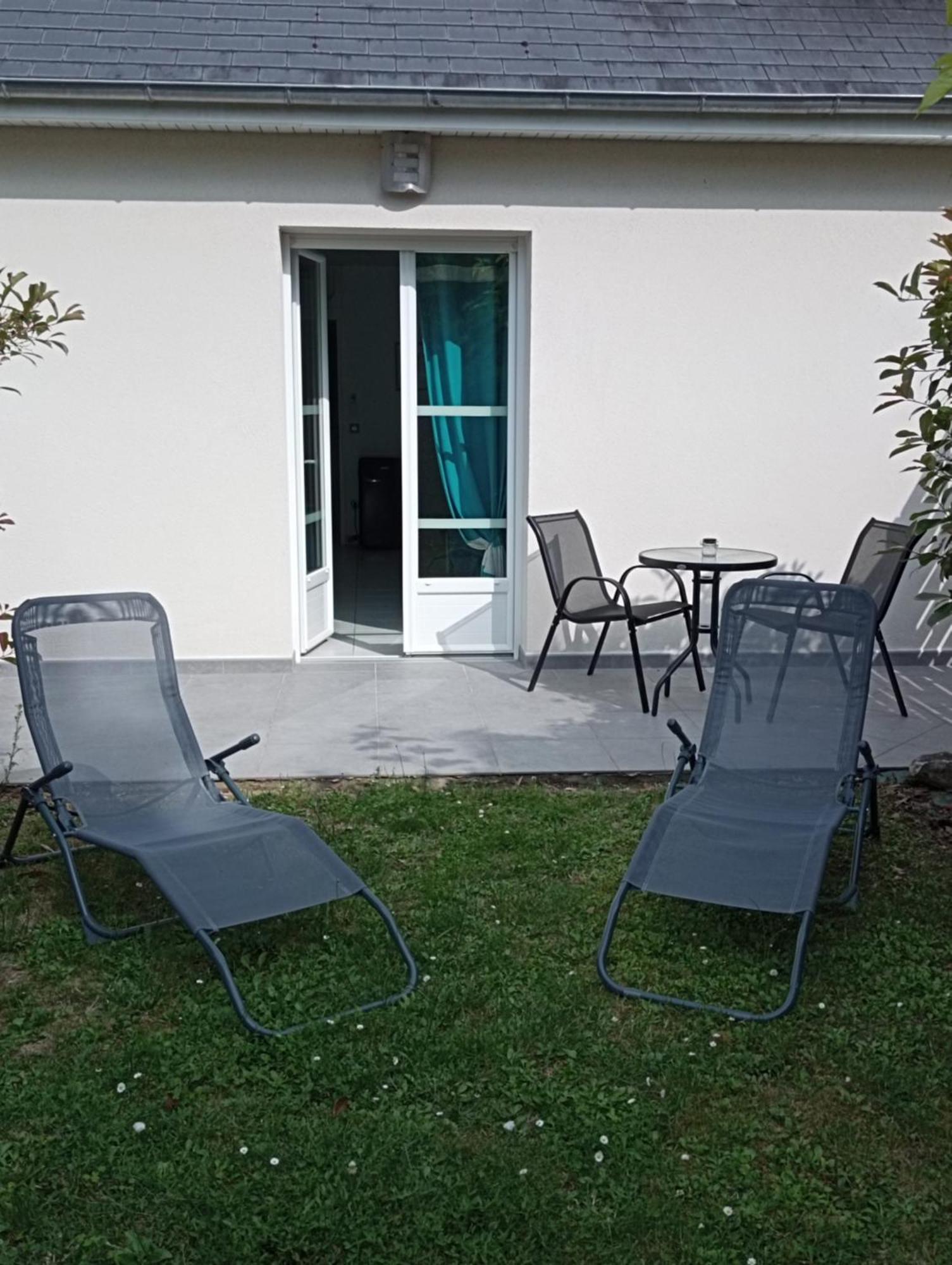 Chambres Et Tables D'Hotes " O Doux Matins " Aux Portes De Chinon Rivière Esterno foto